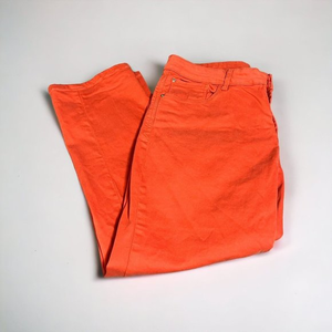 Kensie Jeans Womens Jeans 12 Peach straight‎ regular